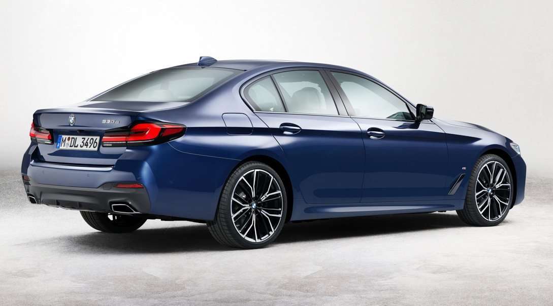 BMW Serie 5 2021 facelift trasera