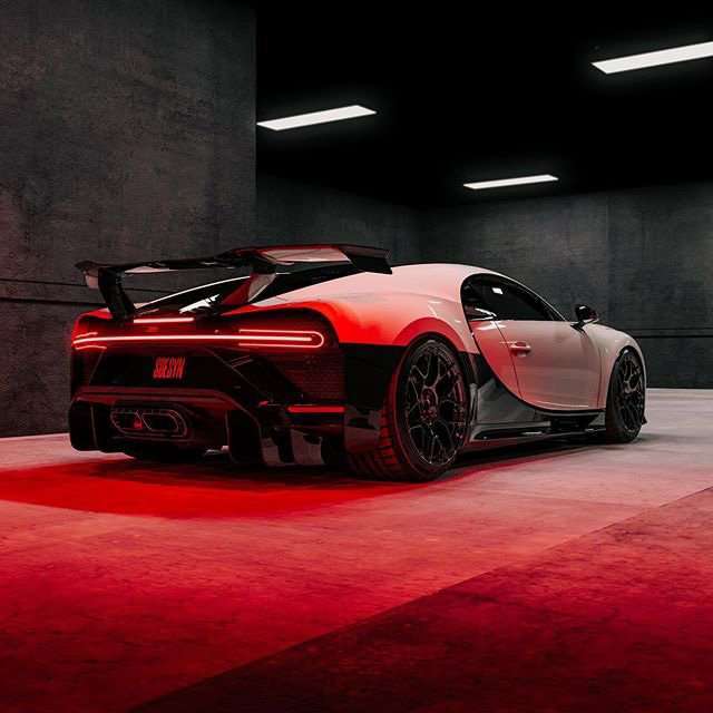Bugatti Chiron Pur Sport Star Wars atras