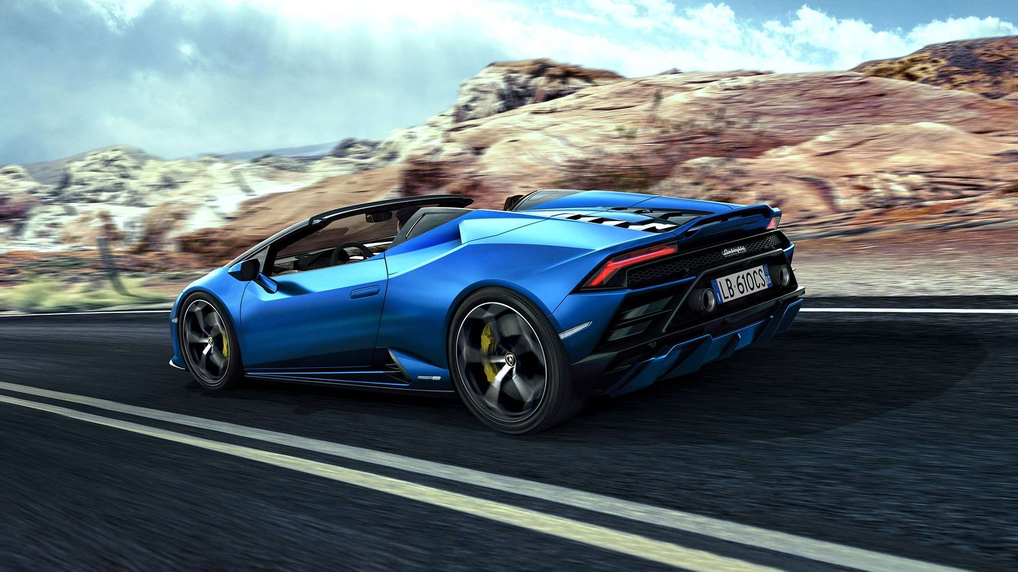 Lamborghini Huracan EVO RWD Spyder atras