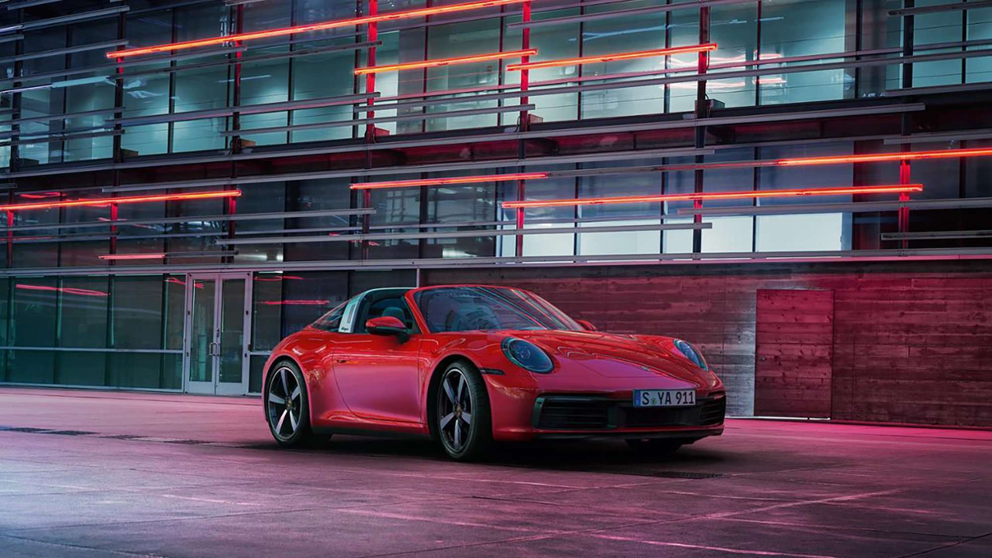 Porsche 911 Targa frente