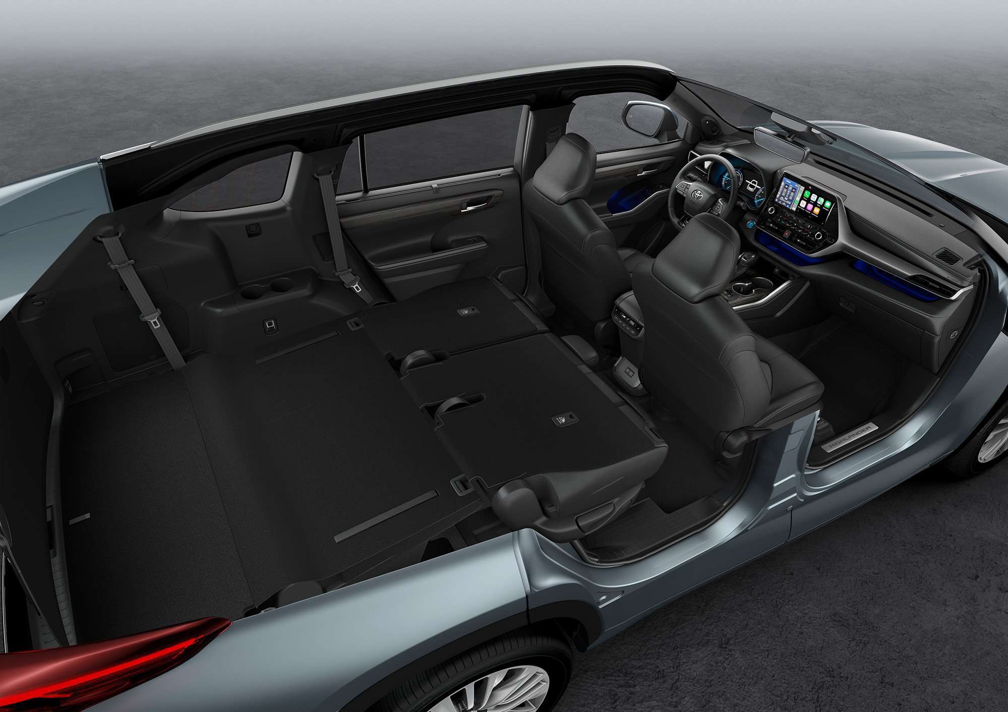 Toyota Highlander Electric Hybrid 2021 espacio