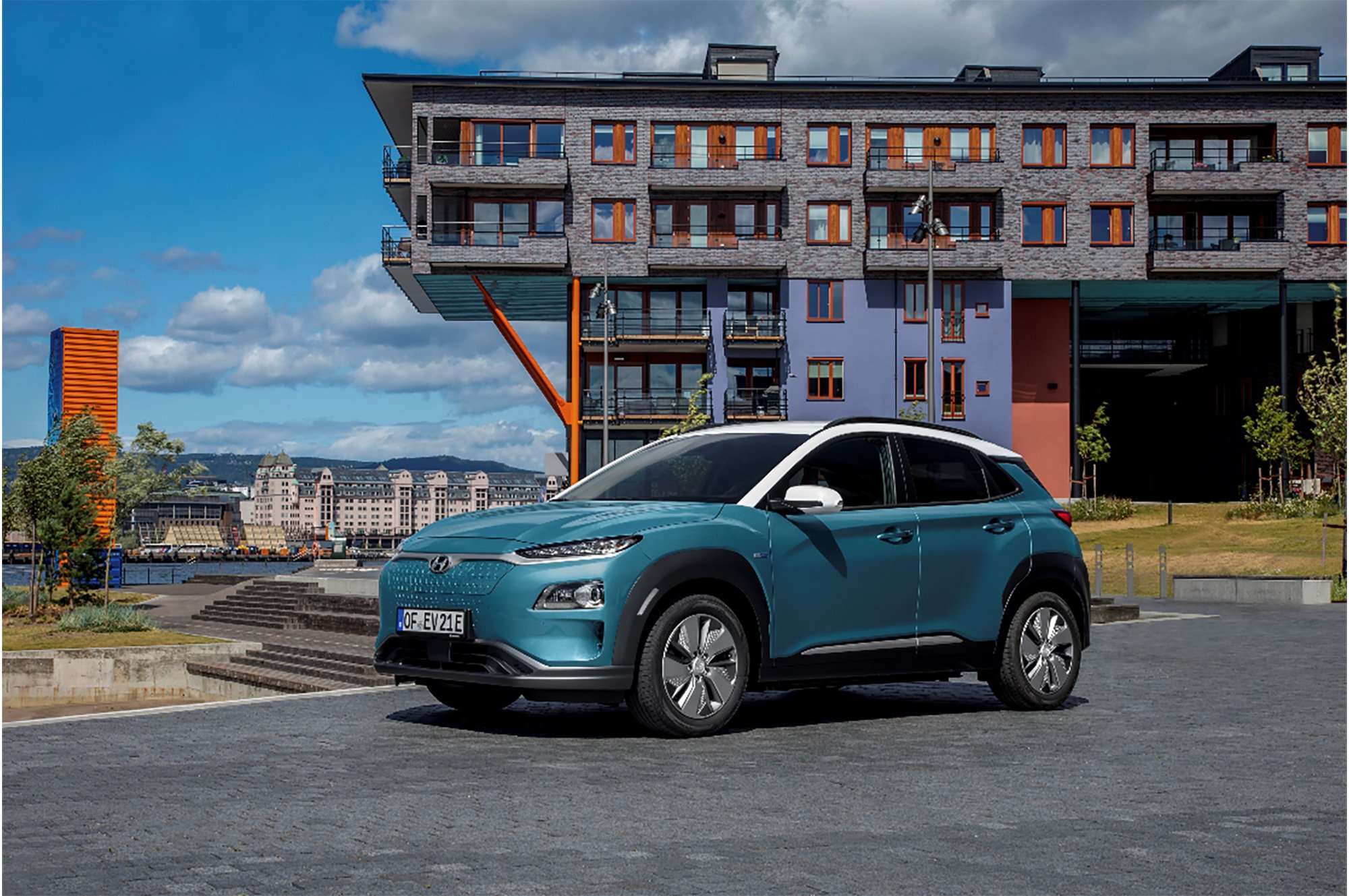 Hyundai Kona Electric Auto familiar Europa