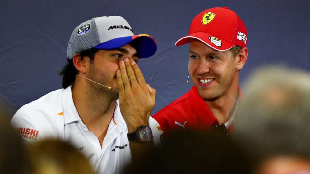 Sainz Vettel
