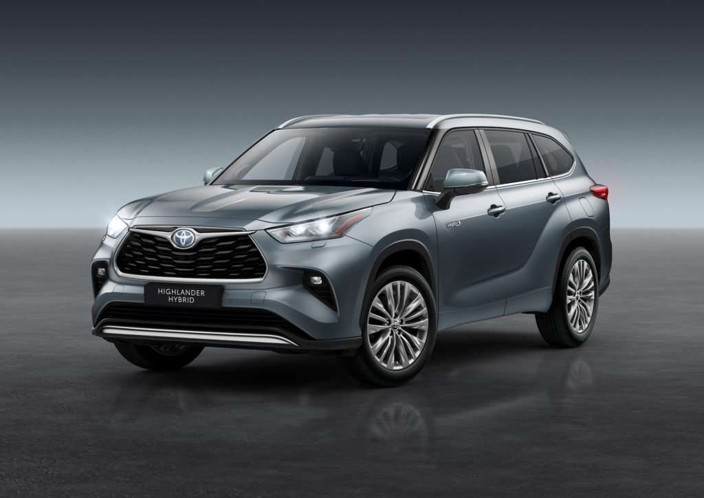 Toyota Highlander Electric Hybrid 2021 frente