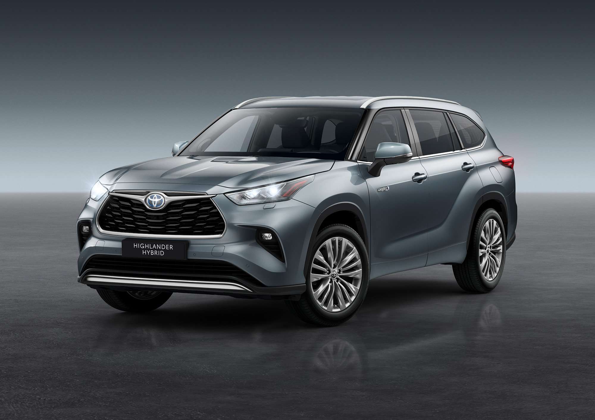 Toyota Highlander Electric Hybrid 2021 frente