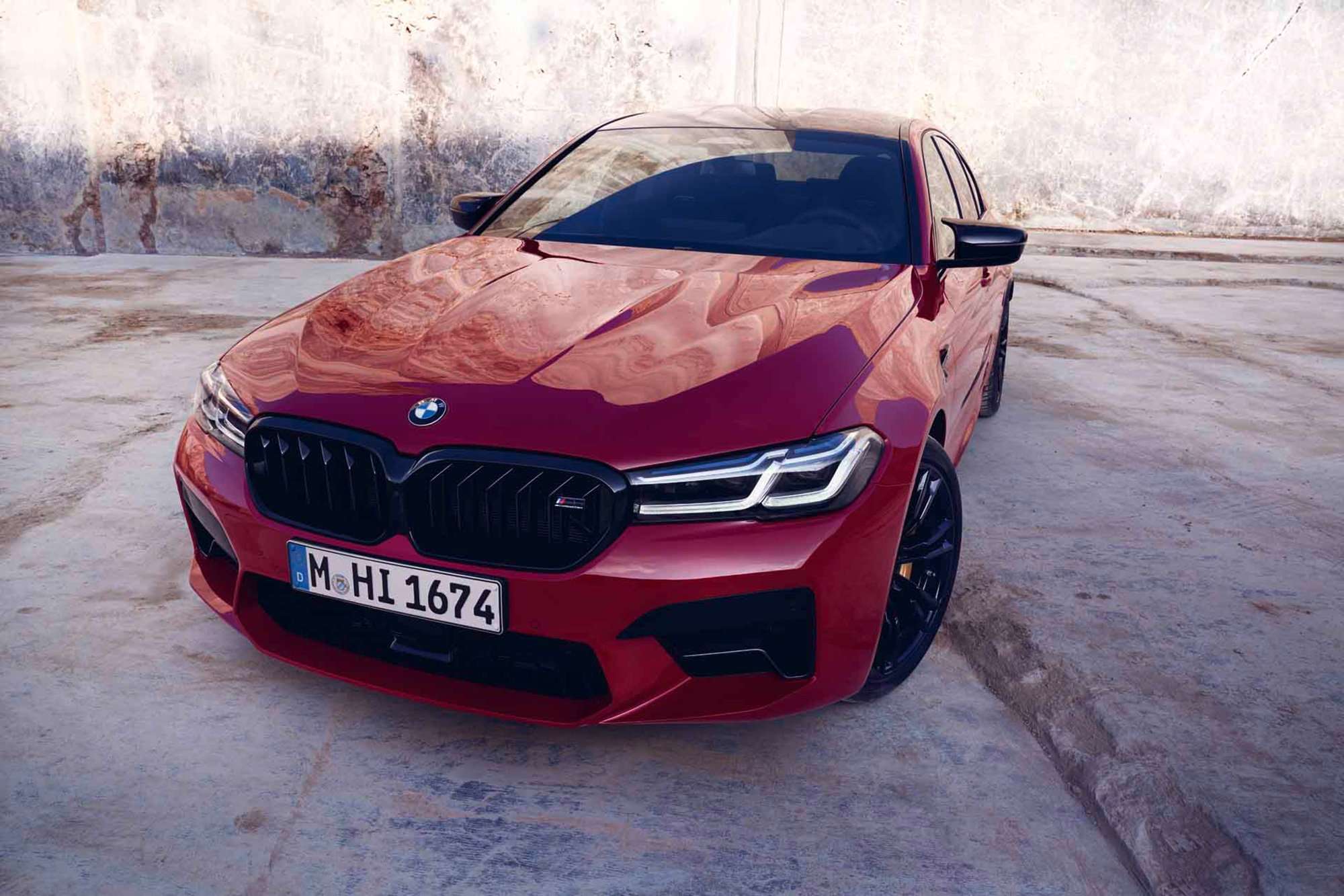 BMW M5 Competition 2021 arriba