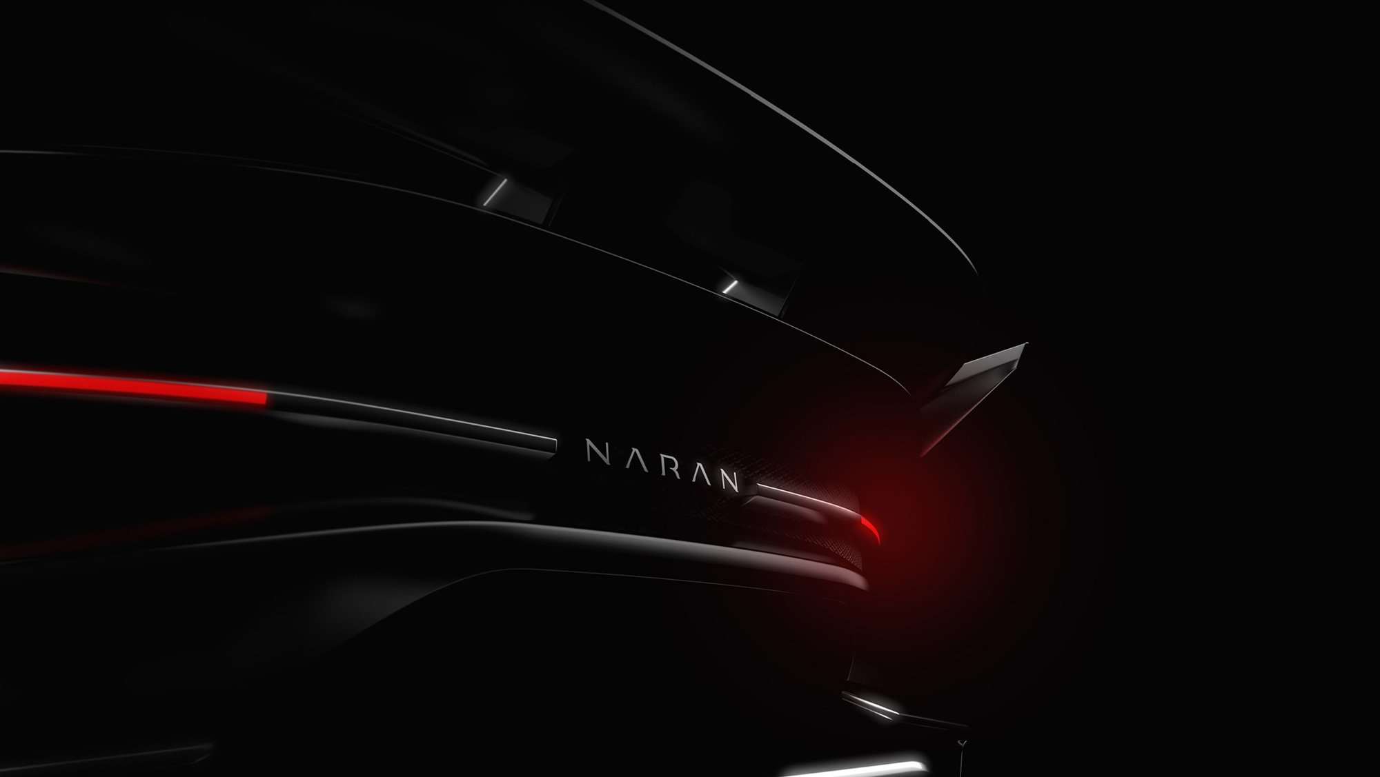 Naran Automotive teaser frontal trasera