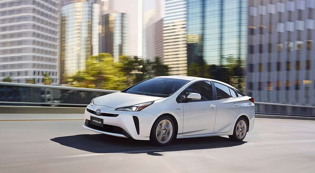 Toyota Prius blanco