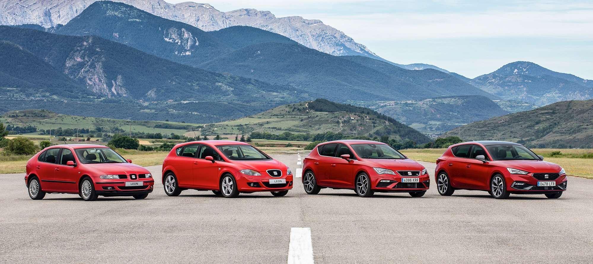4 generaciones SEAT Leon