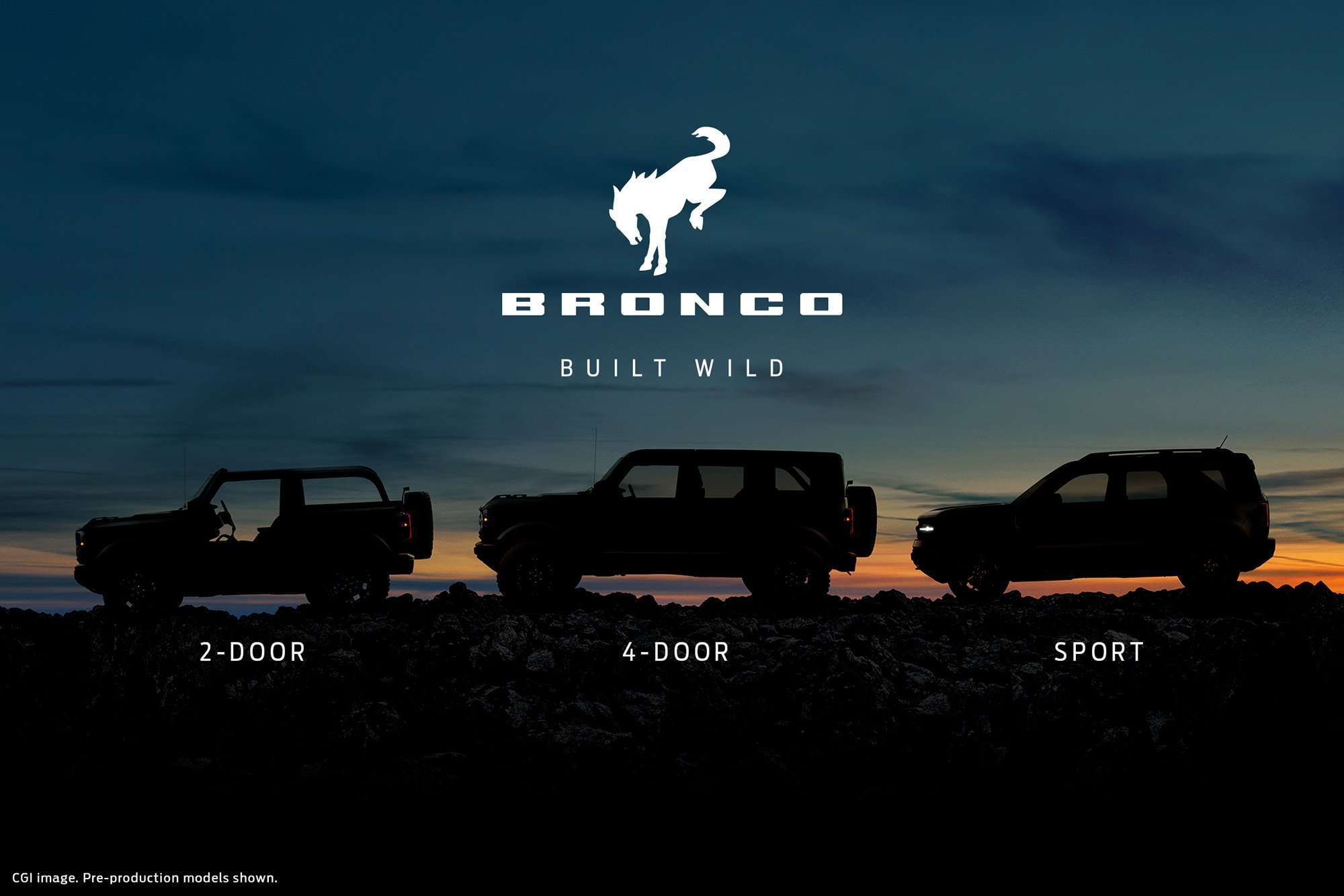 Bronco-versiones