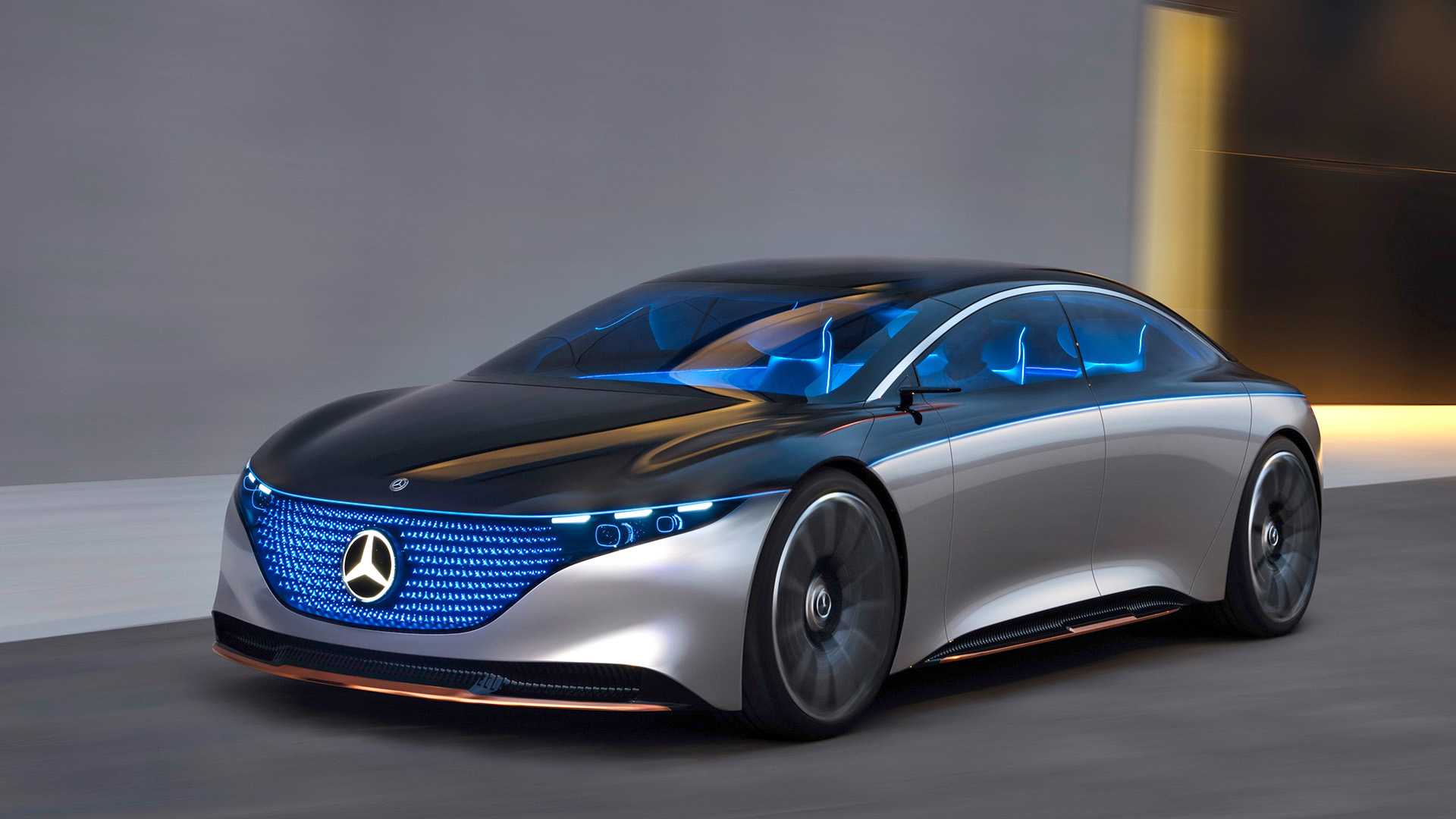 Mercedes-Benz EQS frente
