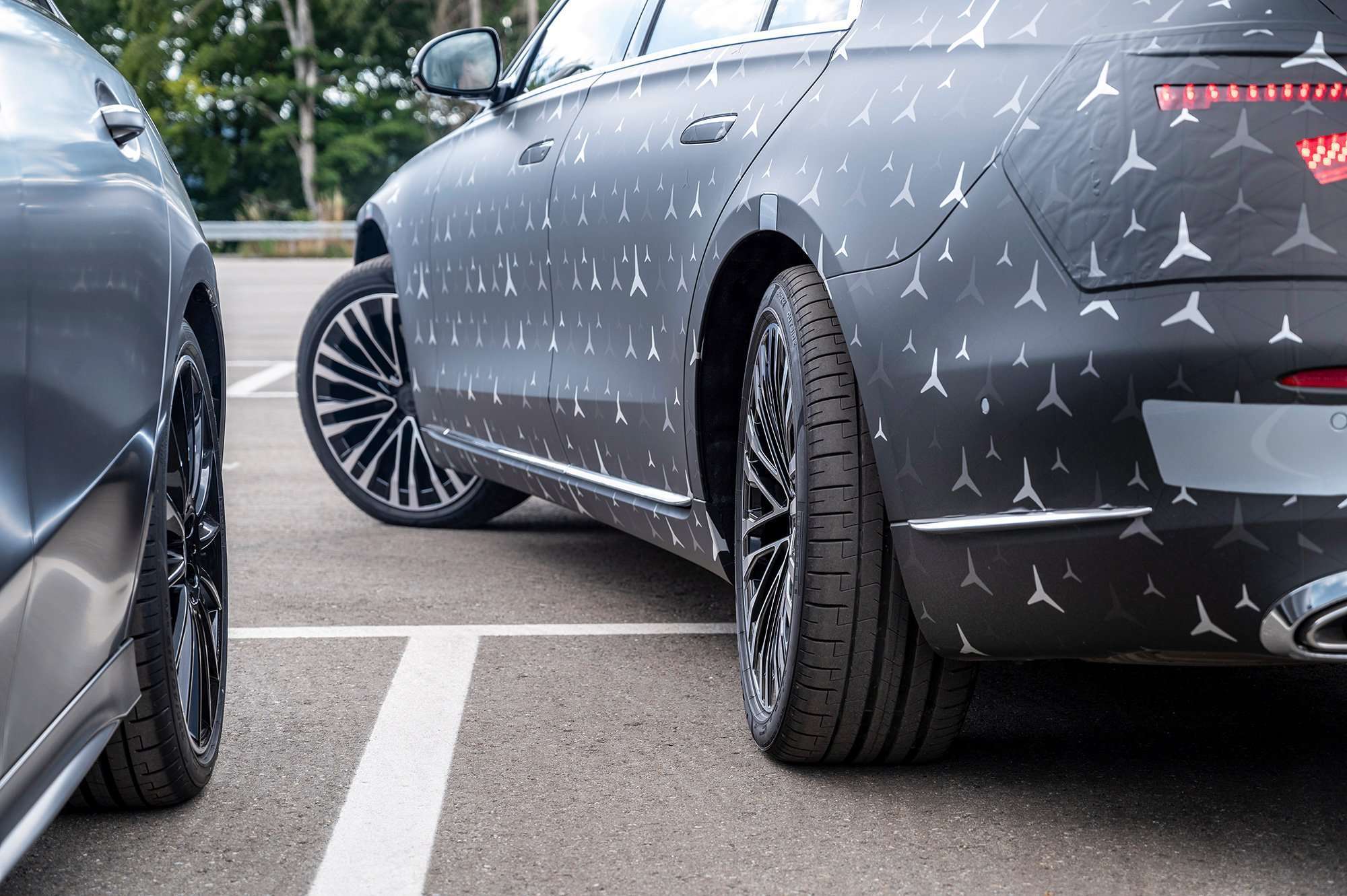 Mercedes Clase S 2021 eje 10 grados