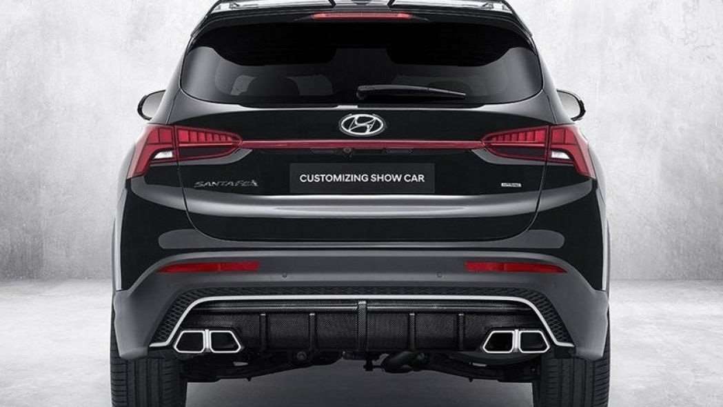 Santa Fe Customizing Show Car trasera