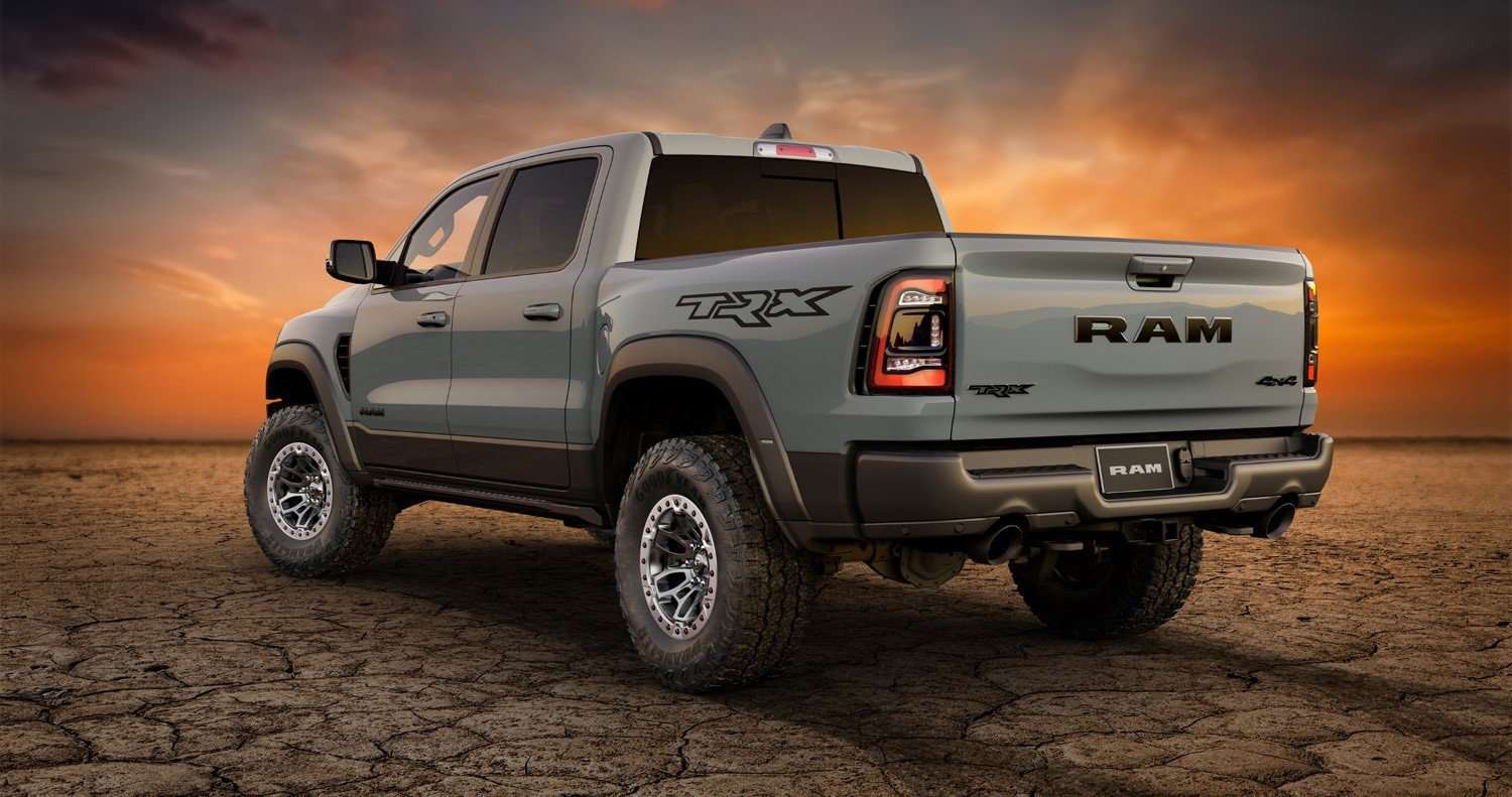 Ram 1500 TRX Launch Edition 2021 atras