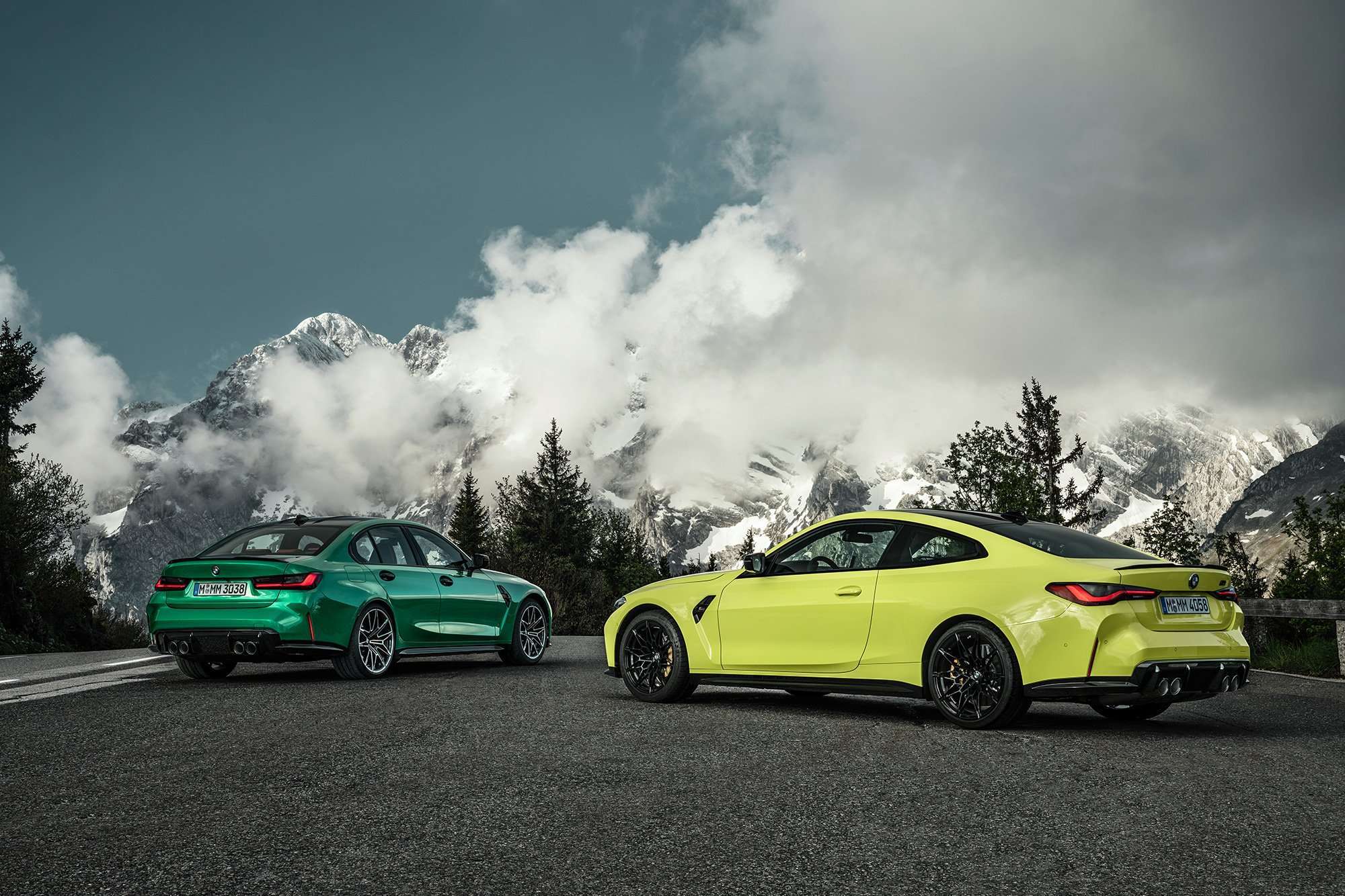 BMW M3 BMW M4 Competition 2021