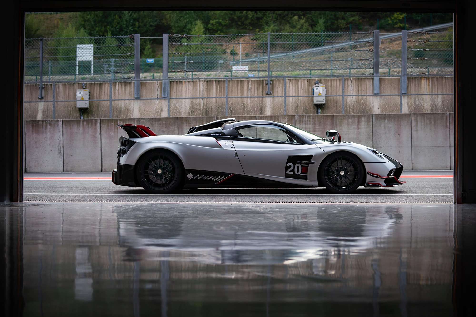 Spa-Francorchamps Pagani Huayra BC Roadster