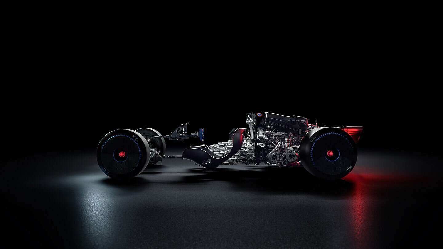 Bugatti Bolide motor