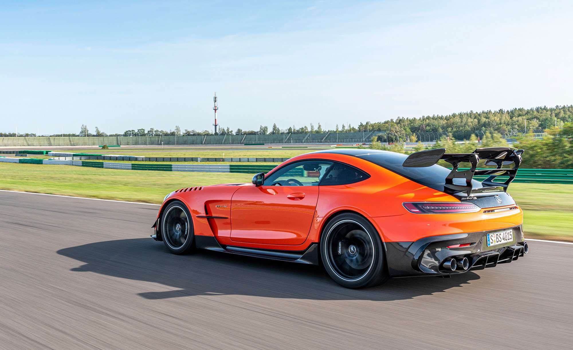 Mercedes-AMG GT Black Series velocidad