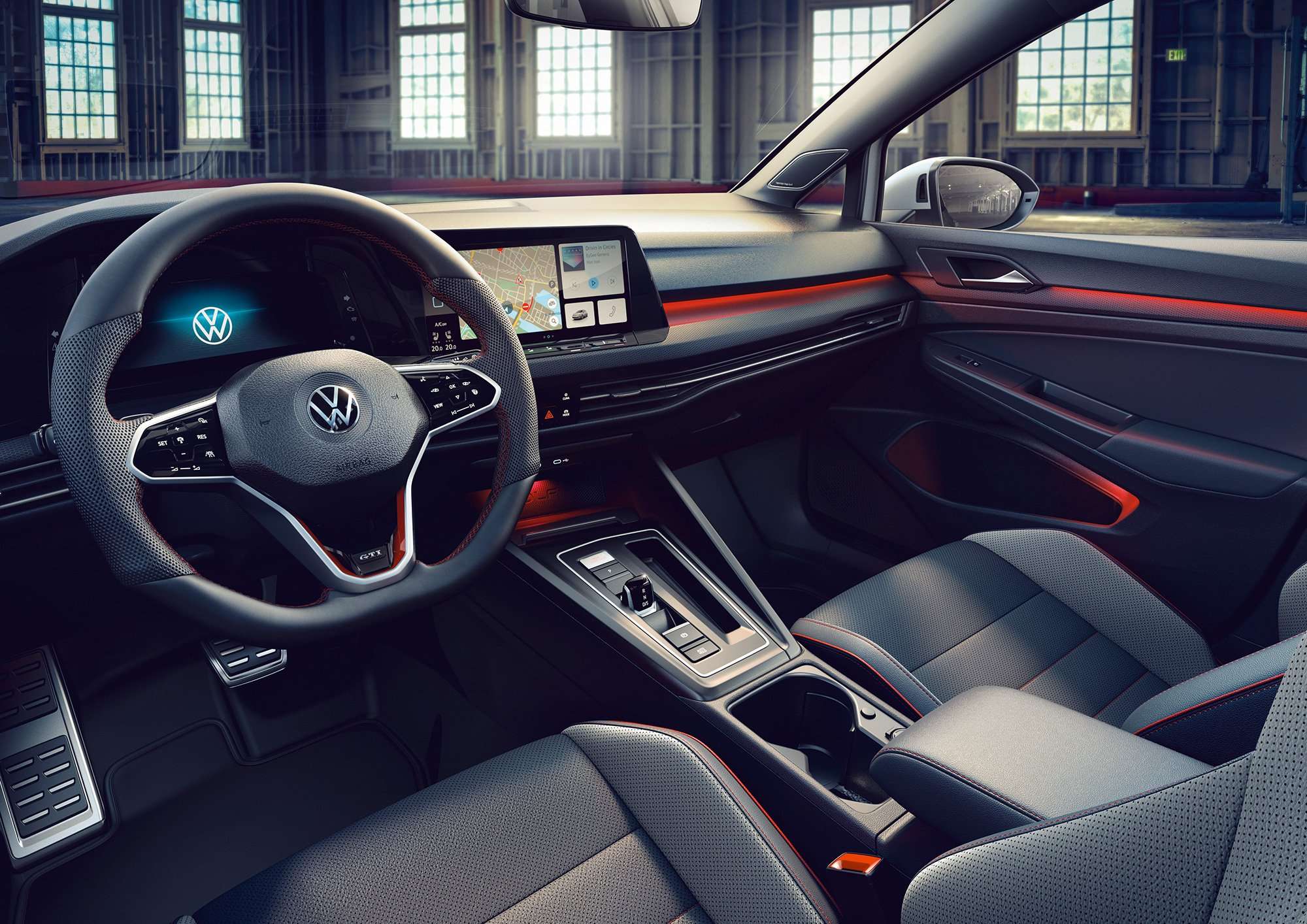 Volkswagen Golf GTI Clubsport 2021 interior