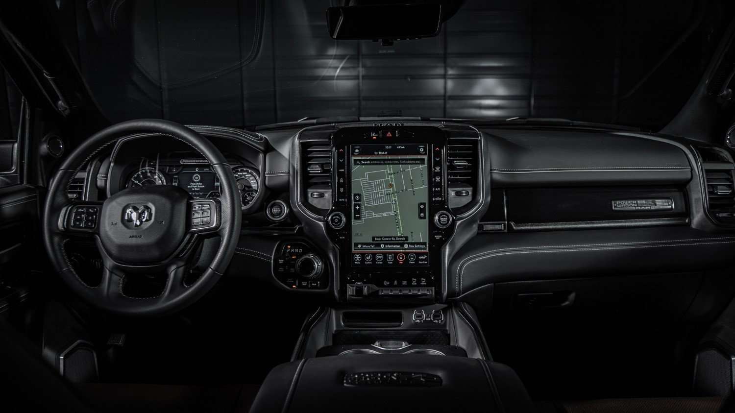 Ram Power Wagon 75th Anniversary Edition 2021 interior