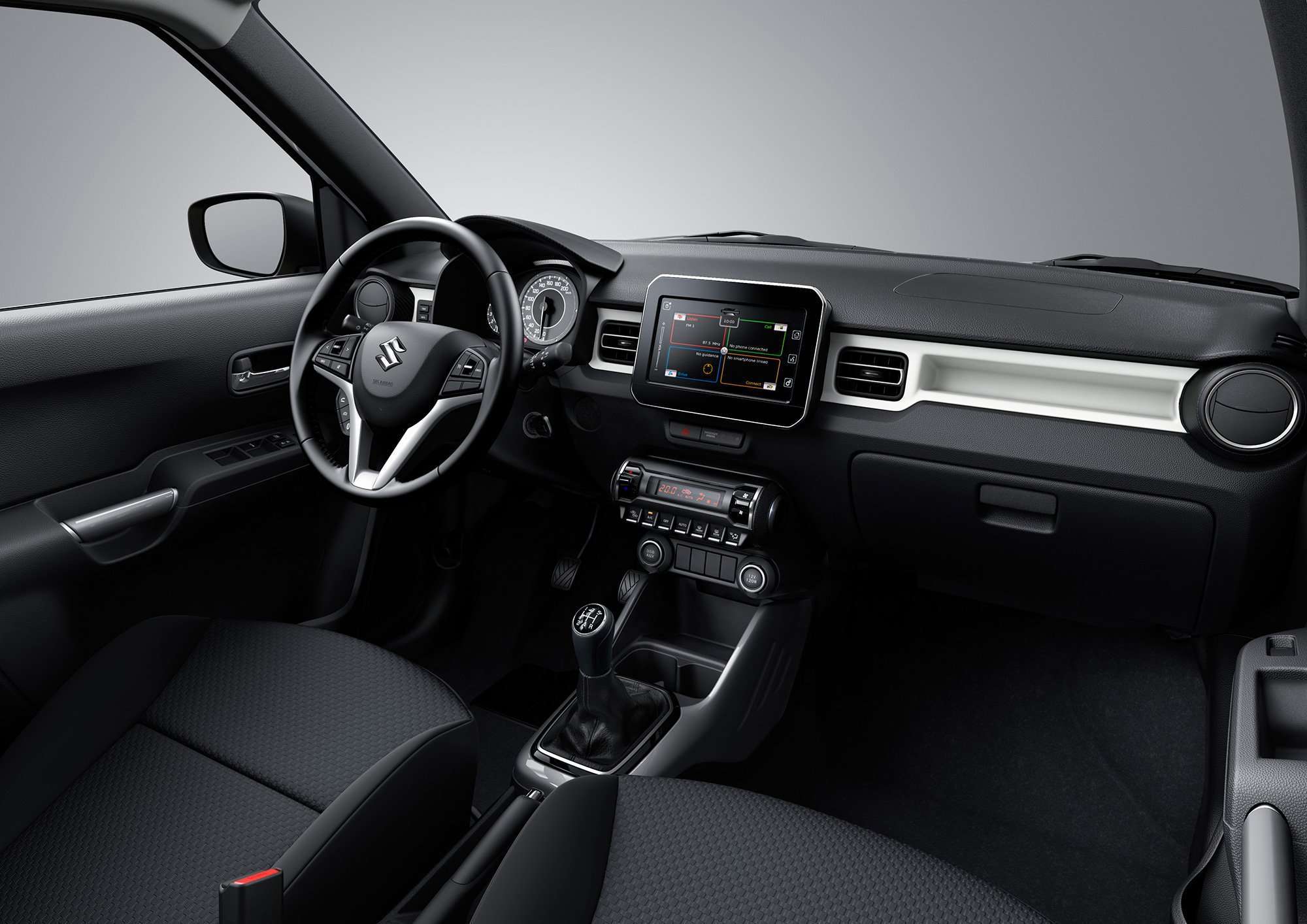 SUZUKI IGNIS GLX CVT Amarillo Solar 2021 interior