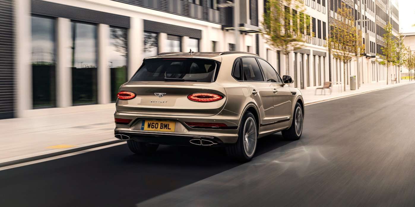 Bentley Bentayga Hybrid 2021 trasera