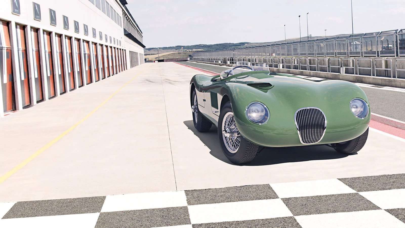 Jaguar C-Type Continuation pista