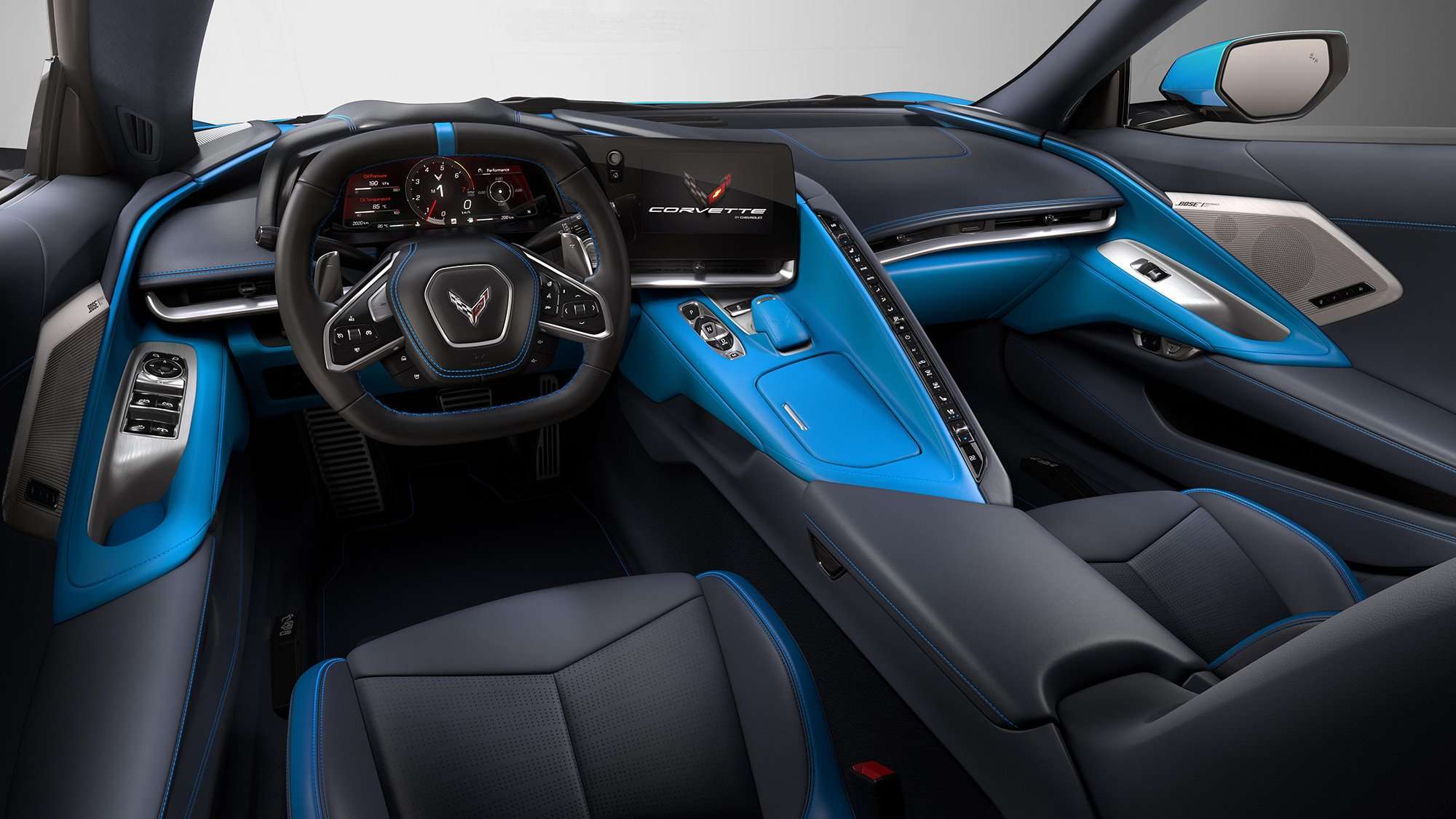 Chevrolet Corvette Stingray Z51 Convertible interior
