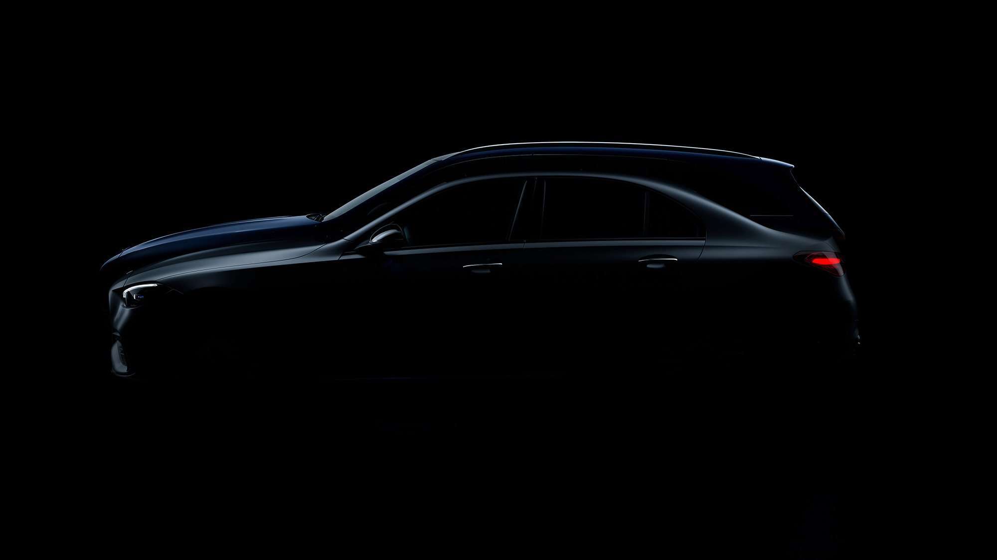 Mercedes-Benz Clase C 2022 silueta