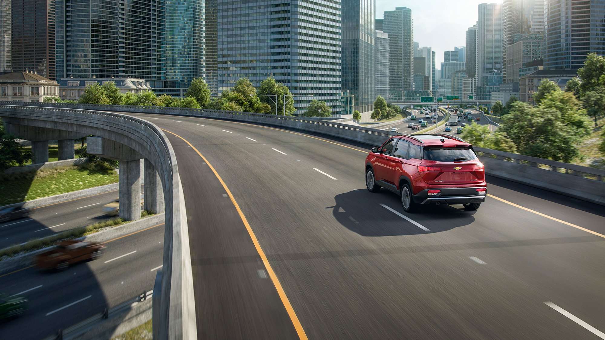Chevrolet Captiva 2022 atras