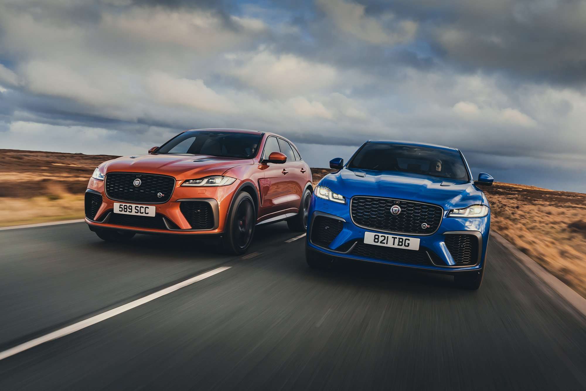 F-Pace SVR 2021 colores