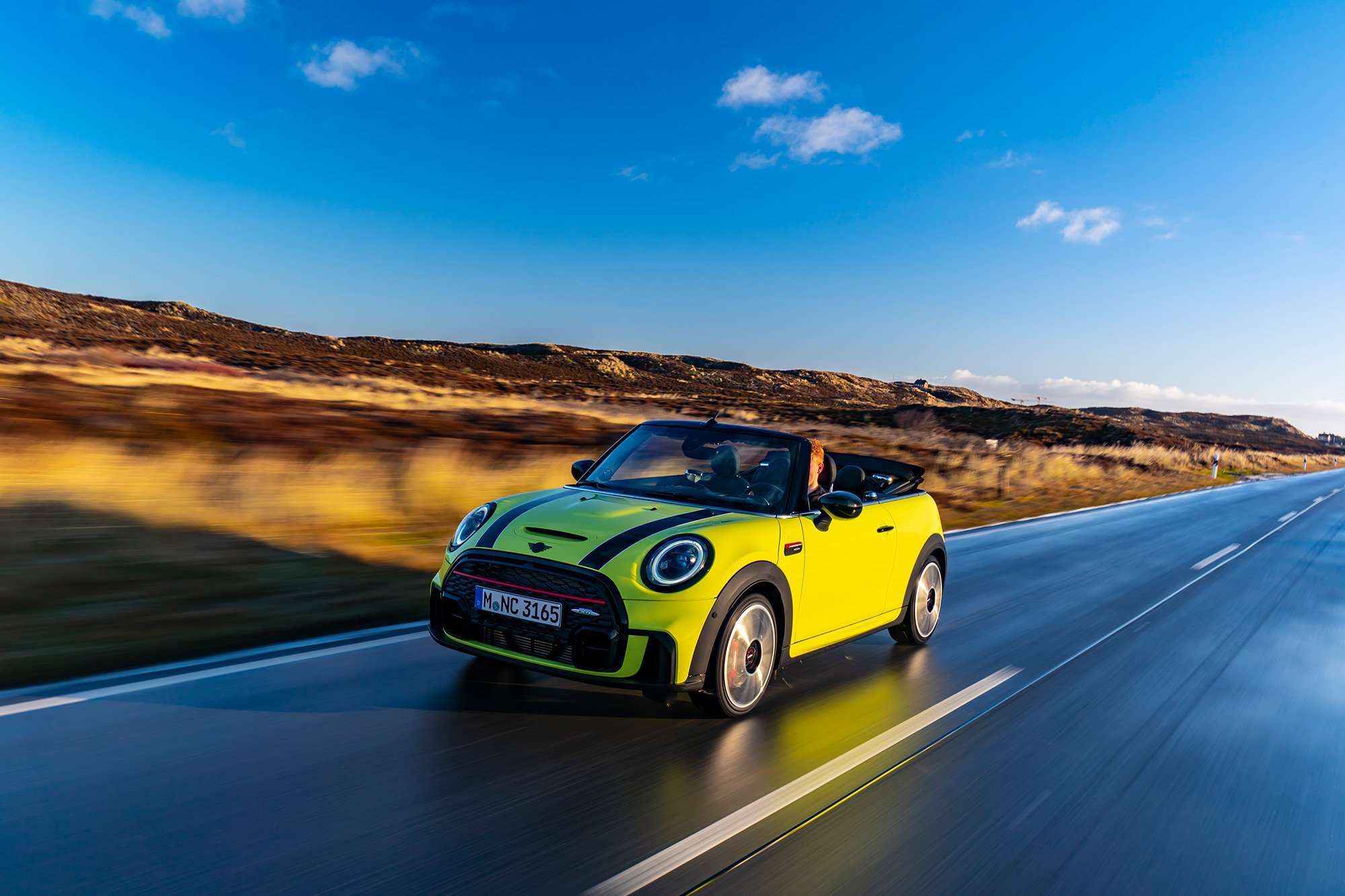 MINI Cooper convertible Zesty Yellow