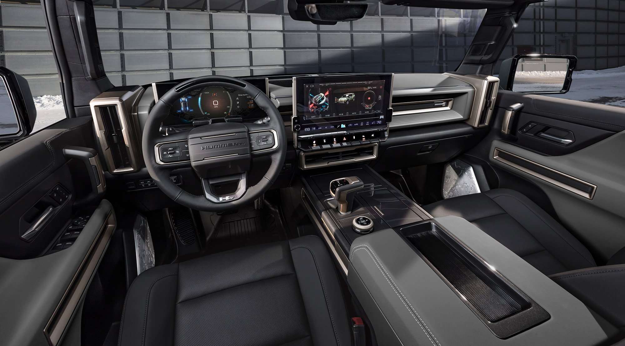 GMC HUMMER EV SUV 2024 interior