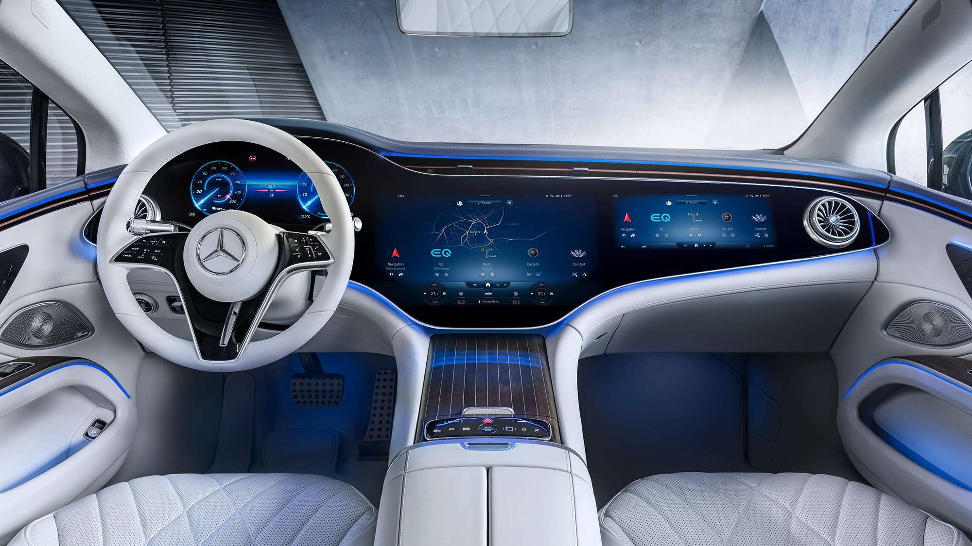 Mercedes-EQS interior