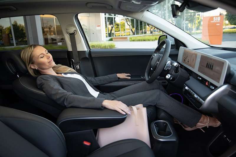 IONIQ 5 interior espacio