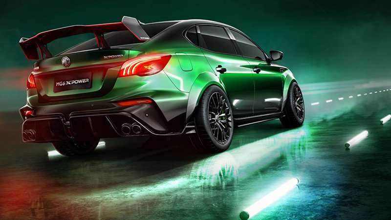 MG6 XPOWER atras