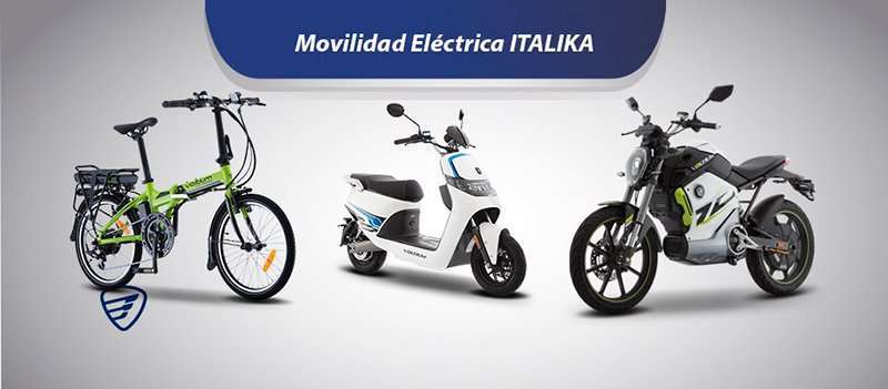Motocieltas Italika electricas