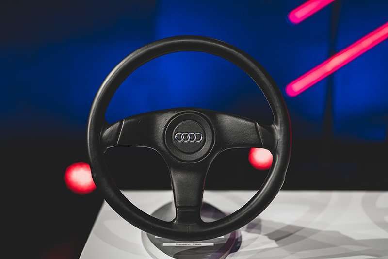 Volantes Audi historia 1986