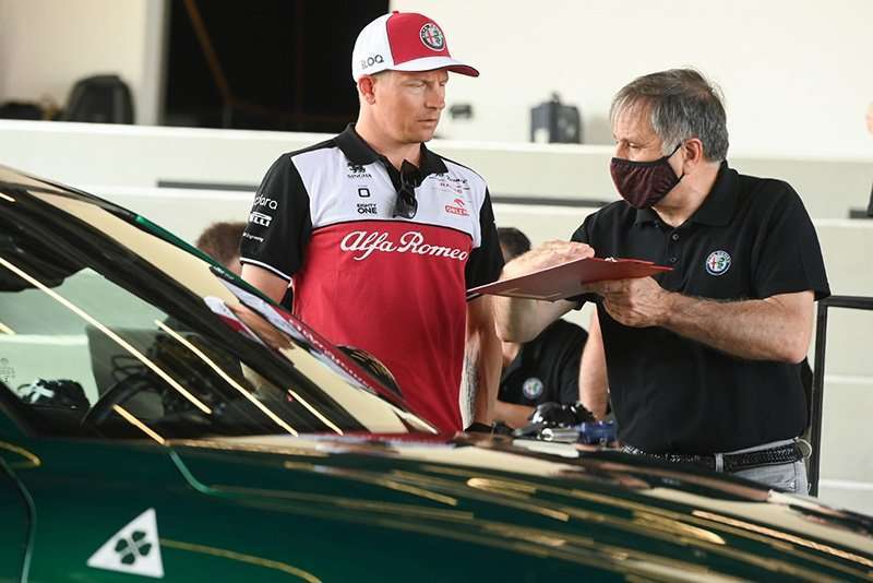 Alfa Romeo Giulia GTAm Kimi Raikkonen