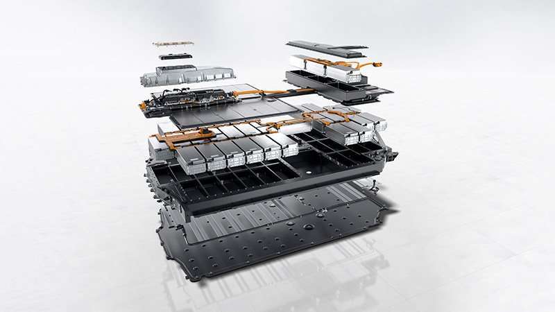 Celdas baterias Porsche
