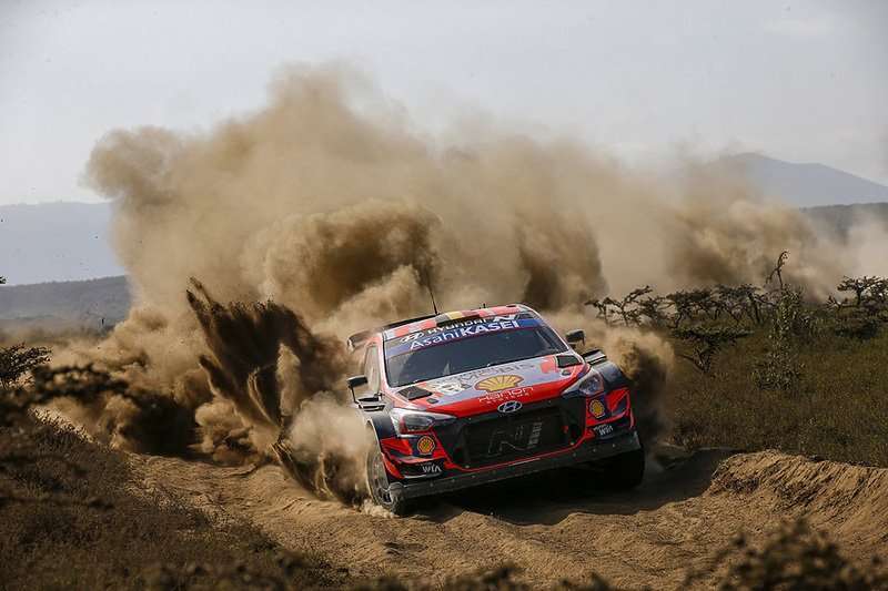 Hyundai Motorsport WRC Safari de Kenia