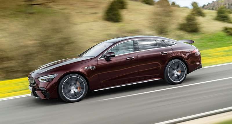 Mercedes-AMG GT Coupe de 4 puertas lujo