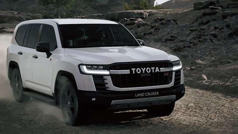 Nueva Toyota Land Cruiser grava