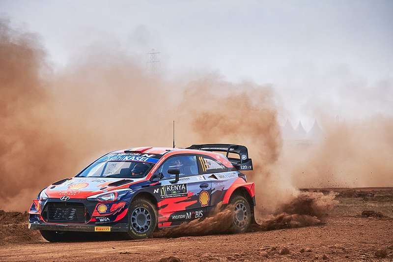 WRC Safari de Kenia Hyundai Motorsport