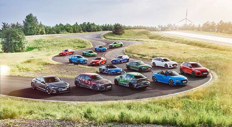 Audi Sport todos los modelos 2021