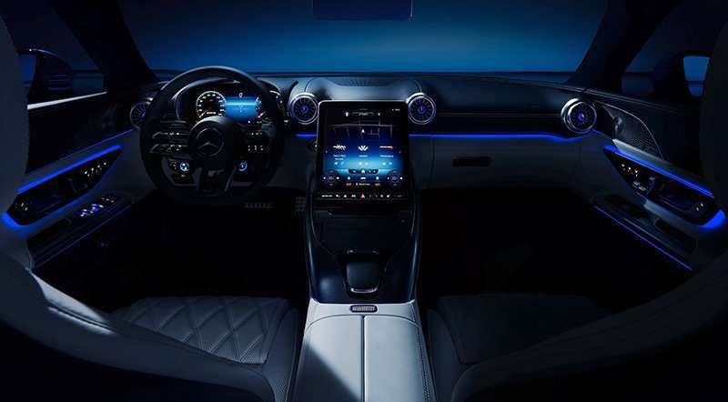 Mercedes-AMG SL interior luz