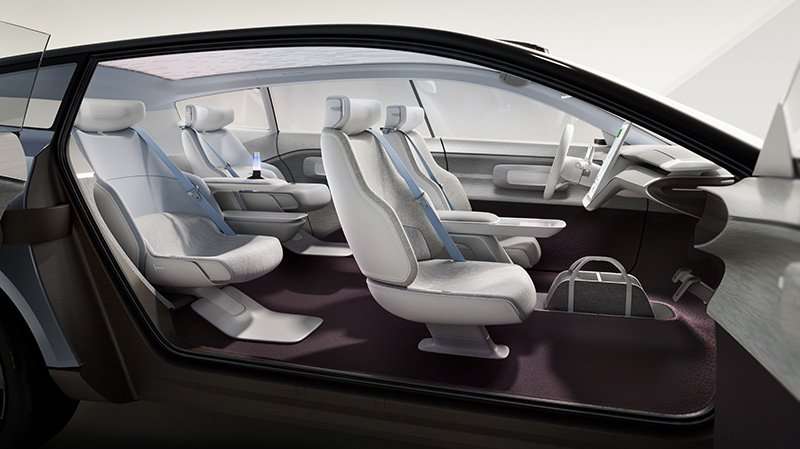 Volvo Recharge Concept asientos