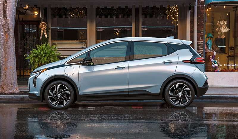 2022 Chevrolet Bolt EV llamado bateria