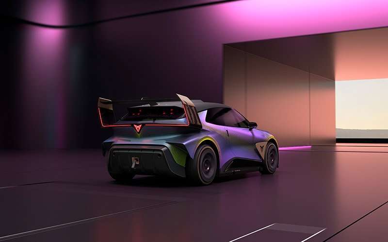 CUPRA UrbanRebel Concept trasera