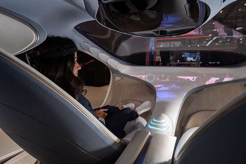 Mercedes-Benz VISION AVTR mente interior